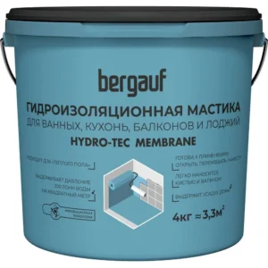 Hydro-Tec Membrane Гидроизоляционная мастика, 4кг