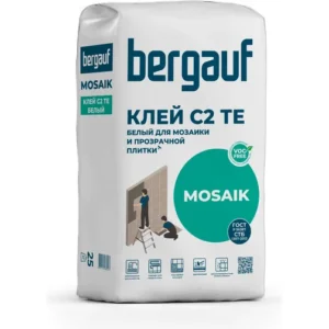 Клей mosaik белый для мозаики и проз плитка 25кг
