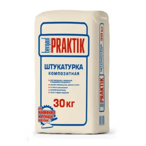 Bergauf Praktik Штукатурка композитная, 30кг