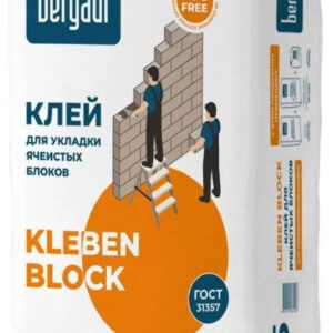 Клей для ячеистых блоков Bergauf Kleben Blok 25кг