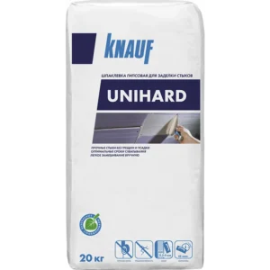 Унихард шпаклевка гипсовая 20кг КНАУФ